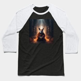 Shaolin Corgi Baseball T-Shirt